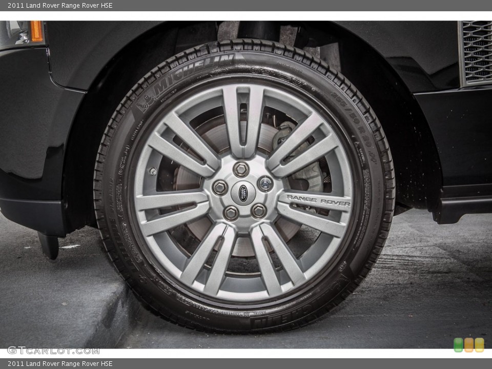 2011 Land Rover Range Rover HSE Wheel and Tire Photo #83409823