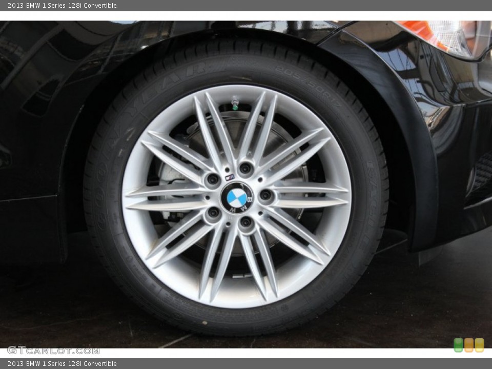 2013 BMW 1 Series 128i Convertible Wheel and Tire Photo #83410758