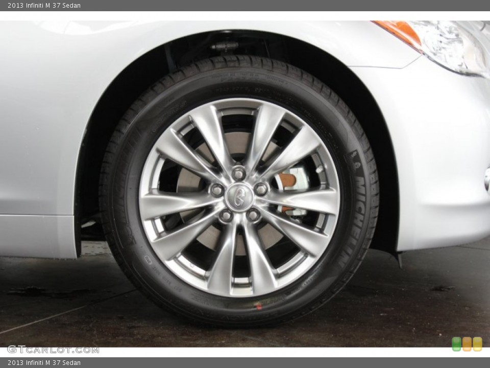 2013 Infiniti M 37 Sedan Wheel and Tire Photo #83418655