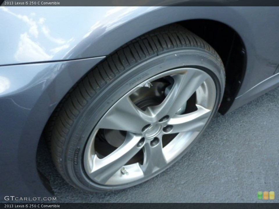 2013 Lexus IS 250 C Convertible Wheel and Tire Photo #83421718