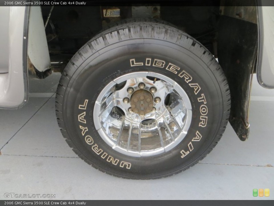 2006 GMC Sierra 3500 Custom Wheel and Tire Photo #83430286