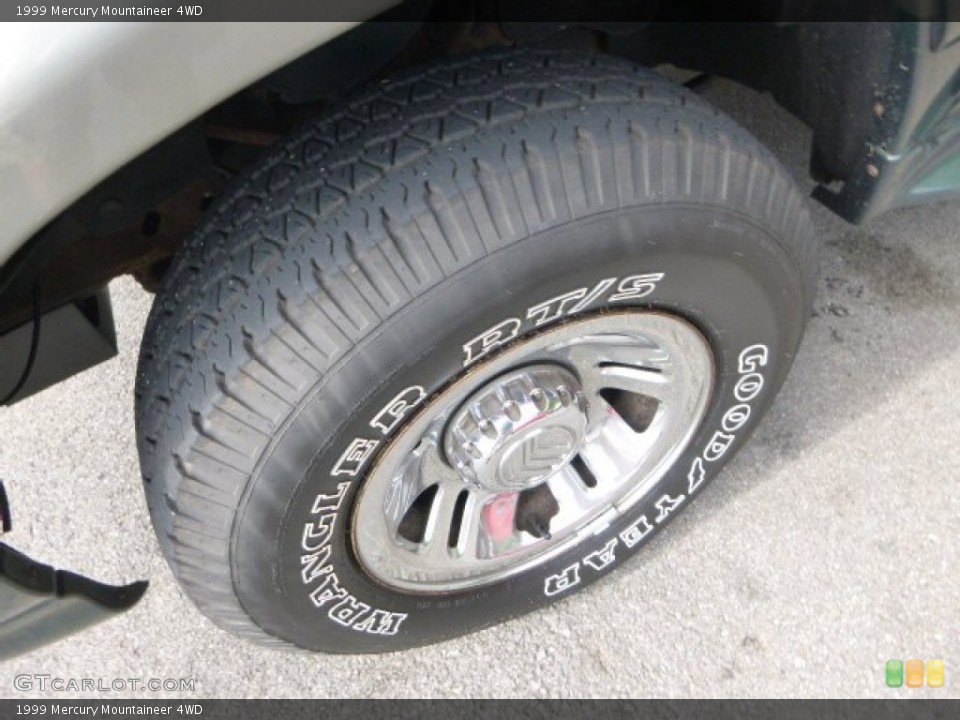 1999 Mercury Mountaineer Wheels and Tires