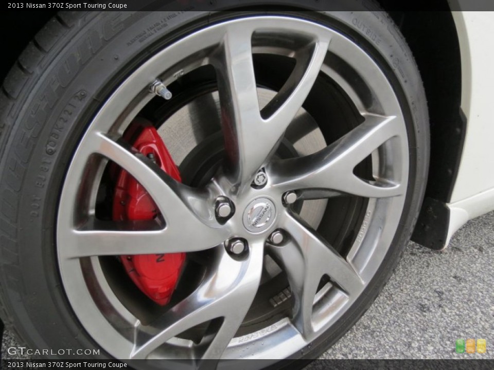 2013 Nissan 370Z Sport Touring Coupe Wheel and Tire Photo #83450848
