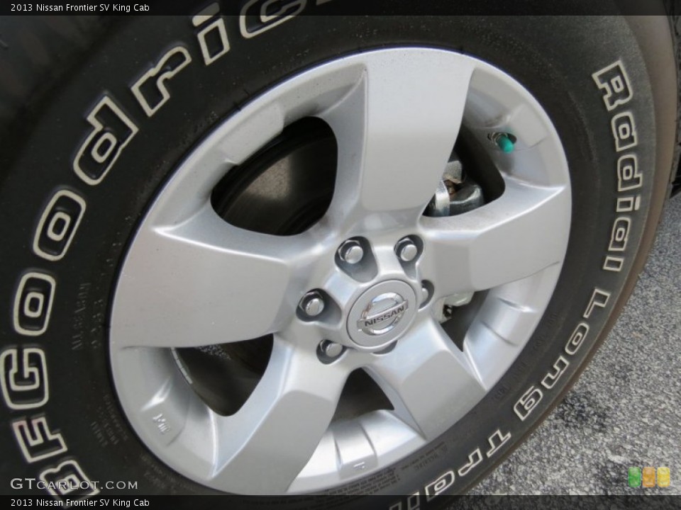 2013 Nissan Frontier SV King Cab Wheel and Tire Photo #83451316