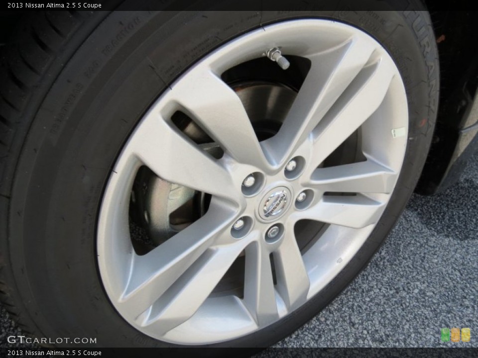2013 Nissan Altima 2.5 S Coupe Wheel and Tire Photo #83452408