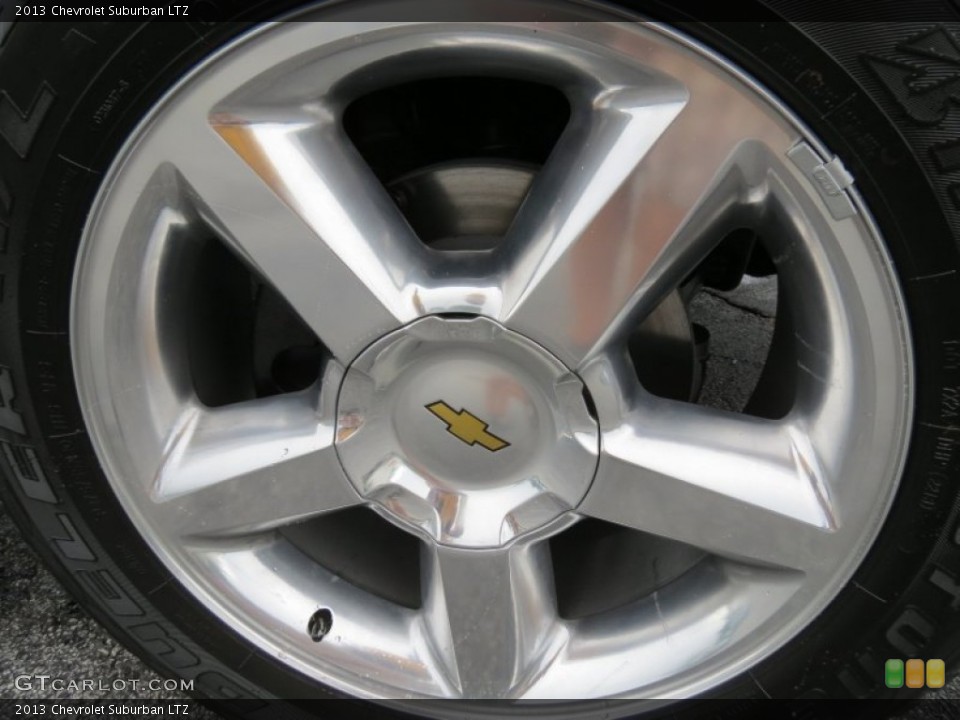 2013 Chevrolet Suburban LTZ Wheel and Tire Photo #83458830