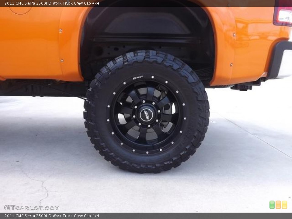 2011 GMC Sierra 2500HD Custom Wheel and Tire Photo #83466899