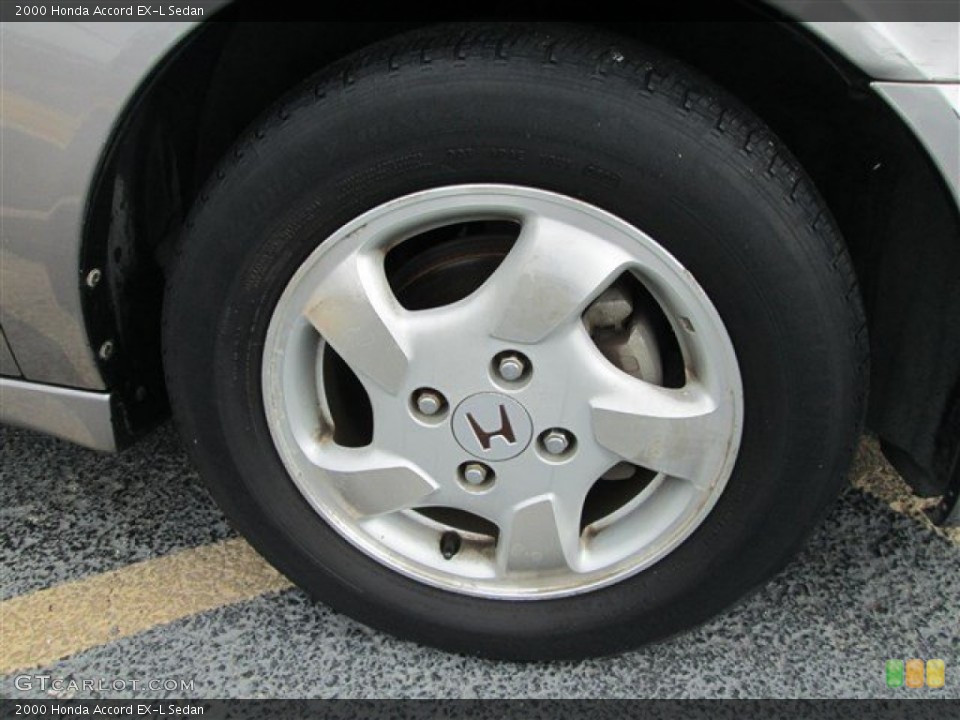 2000 Honda Accord EX-L Sedan Wheel and Tire Photo #83489965