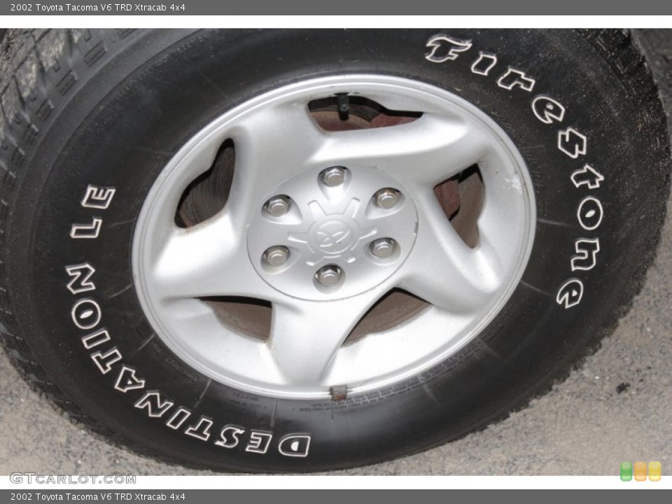 2002 Toyota Tacoma V6 TRD Xtracab 4x4 Wheel and Tire Photo #83491133