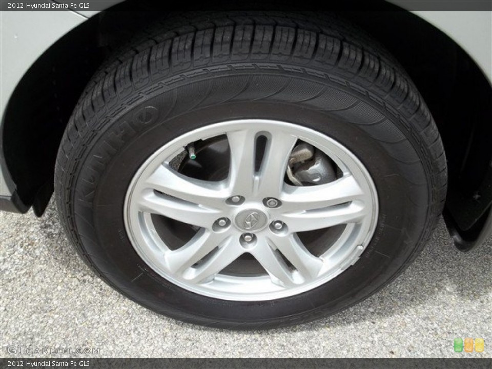 2012 Hyundai Santa Fe GLS Wheel and Tire Photo #83493706