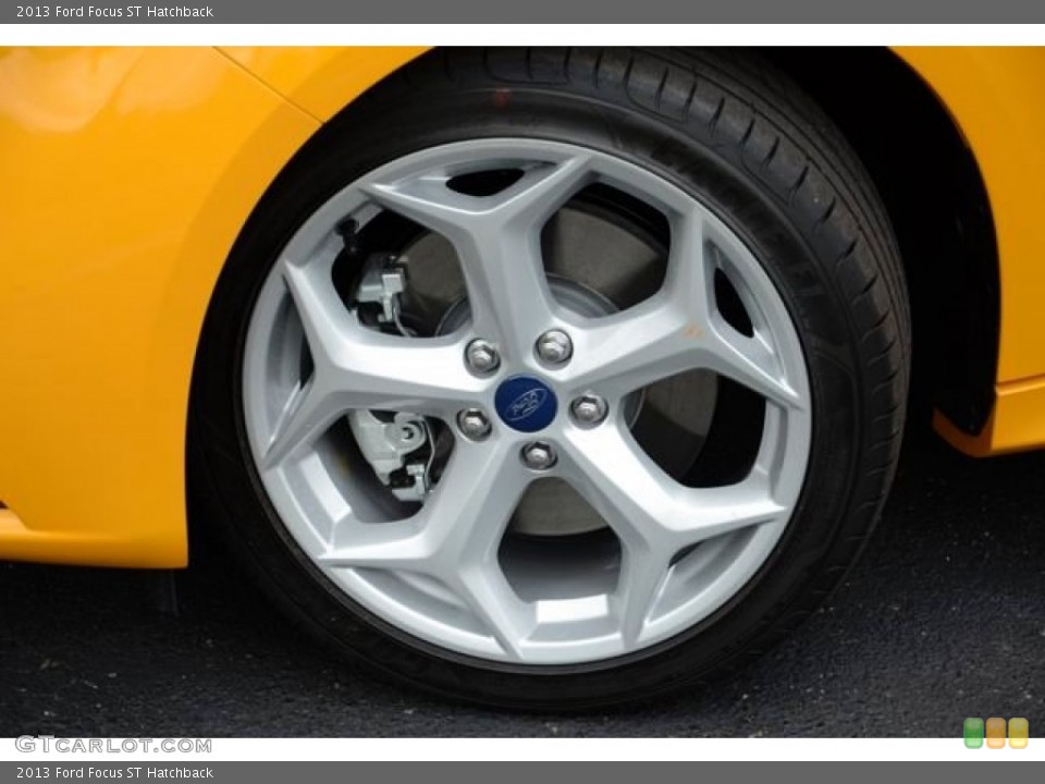 2013 Ford Focus ST Hatchback Wheel and Tire Photo #83501820