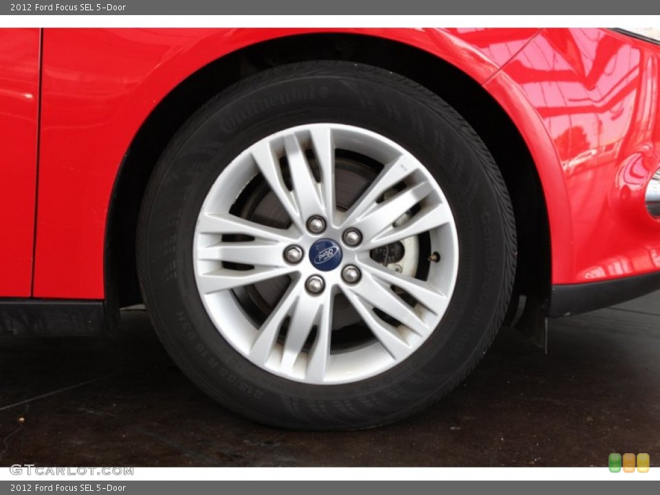 2012 Ford Focus SEL 5-Door Wheel and Tire Photo #83503644