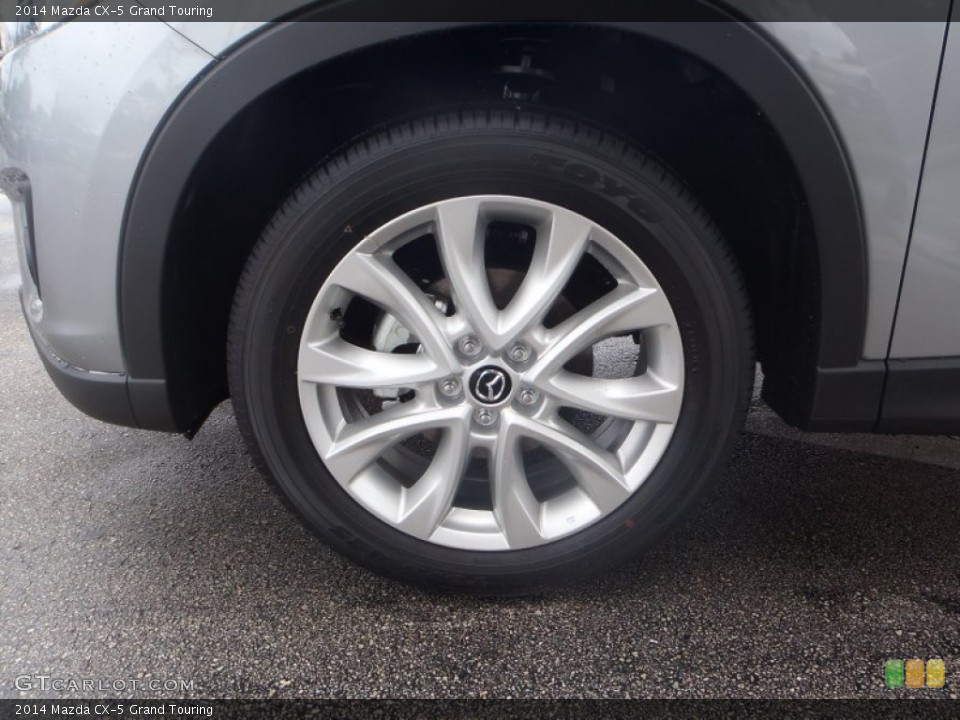 2014 Mazda CX-5 Grand Touring Wheel and Tire Photo #83504241