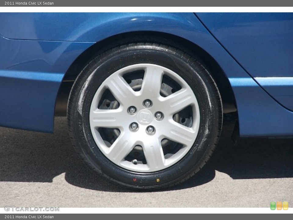 2011 Honda Civic LX Sedan Wheel and Tire Photo #83505819