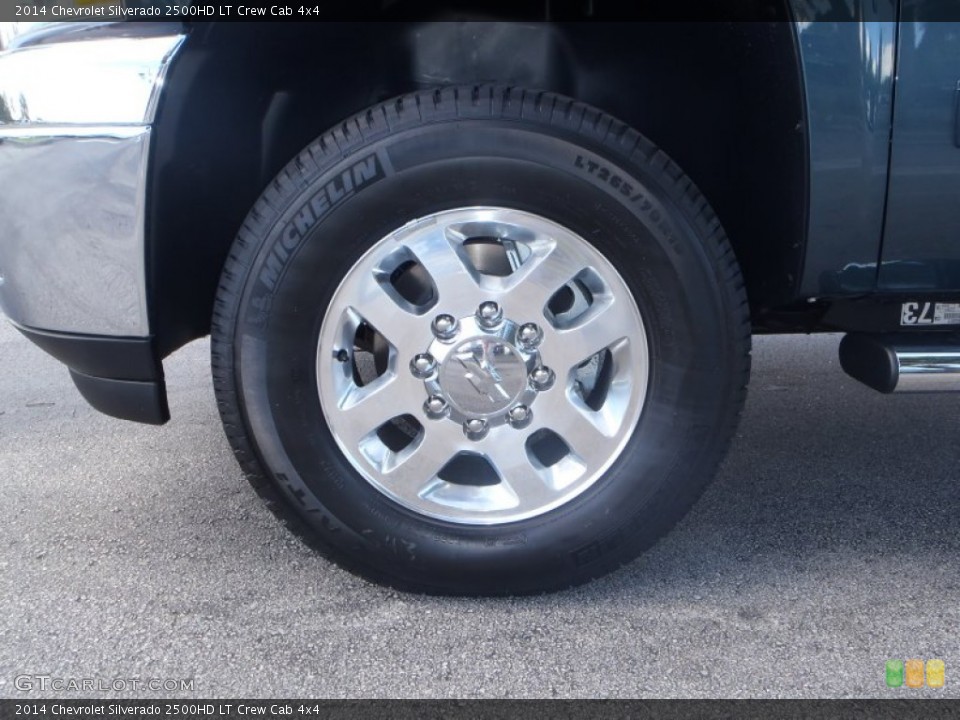 2014 Chevrolet Silverado 2500HD LT Crew Cab 4x4 Wheel and Tire Photo #83511708