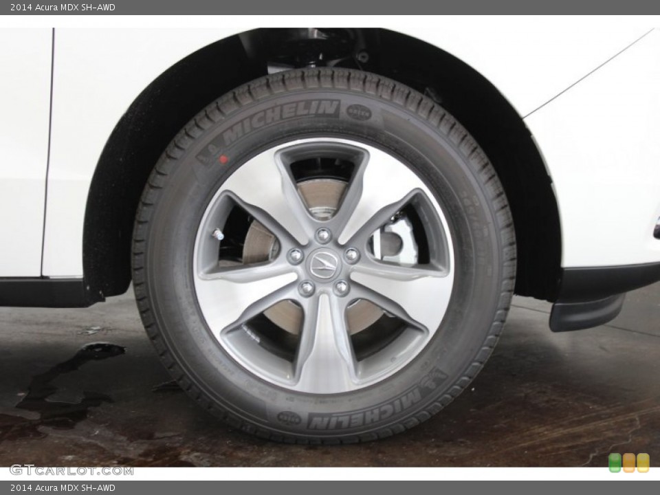 2014 Acura MDX SH-AWD Wheel and Tire Photo #83512974