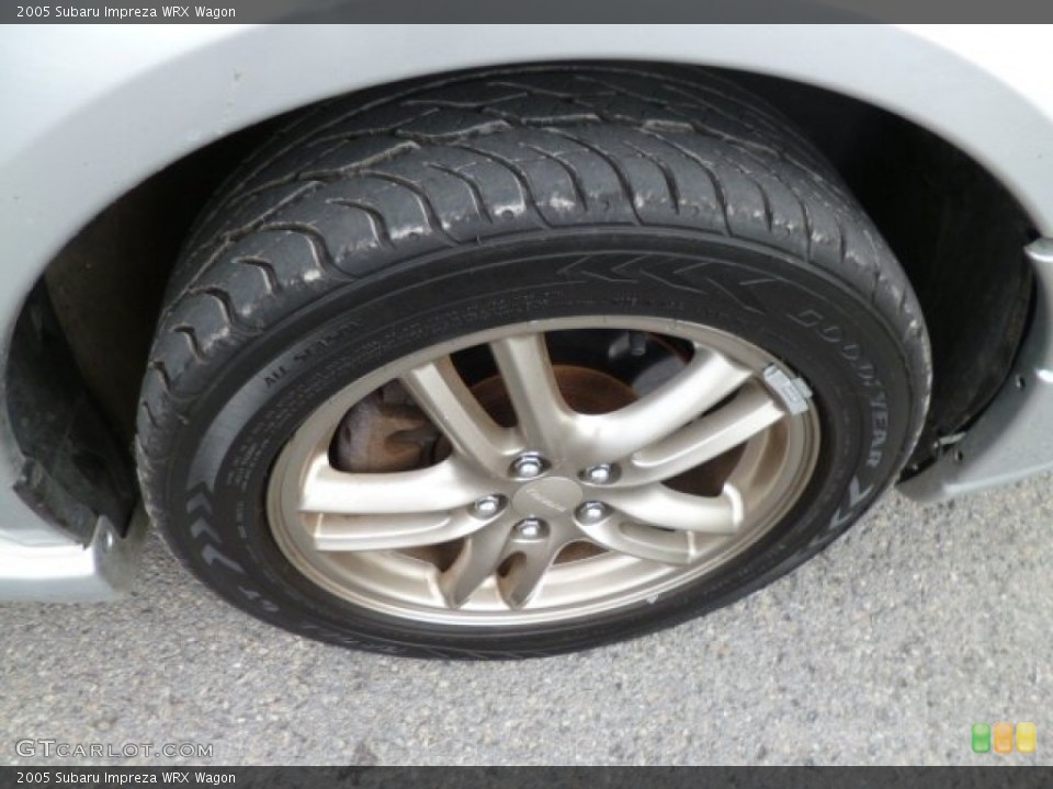 2005 Subaru Impreza WRX Wagon Wheel and Tire Photo #83529342