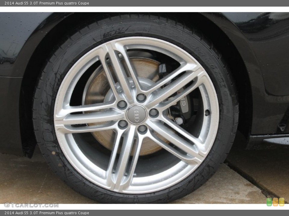 2014 Audi S5 3.0T Premium Plus quattro Coupe Wheel and Tire Photo #83529817