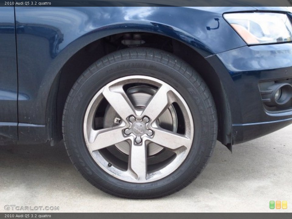 2010 Audi Q5 3.2 quattro Wheel and Tire Photo #83535816