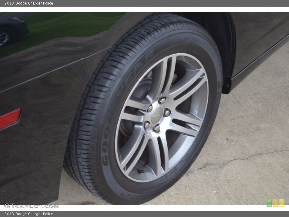2013 Dodge Charger Police Wheel and Tire Photo #83537333