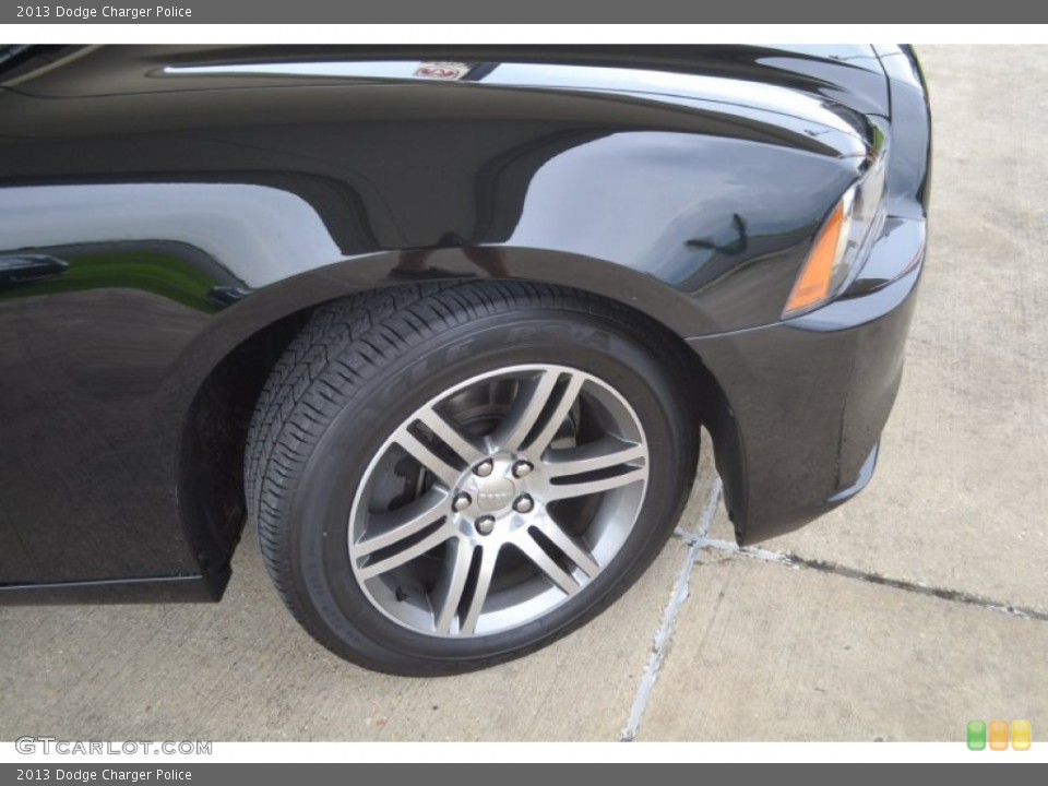 2013 Dodge Charger Police Wheel and Tire Photo #83537358