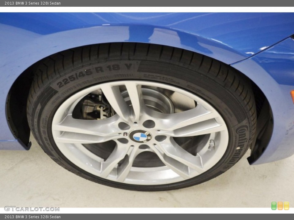 2013 BMW 3 Series 328i Sedan Wheel and Tire Photo #83541834