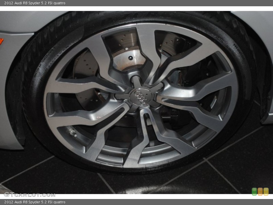 2012 Audi R8 Spyder 5.2 FSI quattro Wheel and Tire Photo #83546544