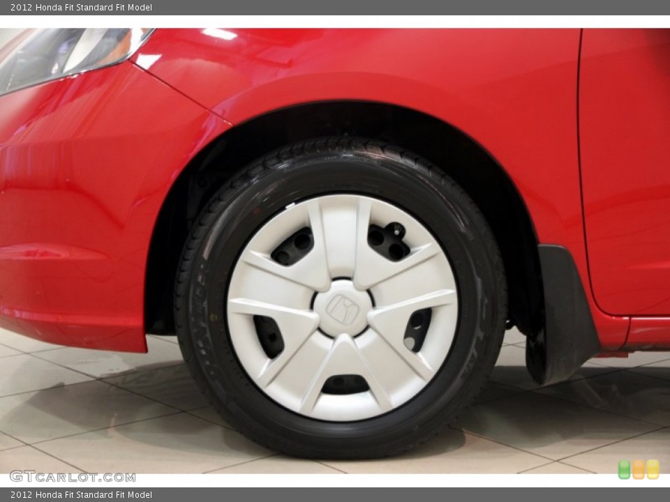 2012 Honda Fit  Wheel and Tire Photo #83547546