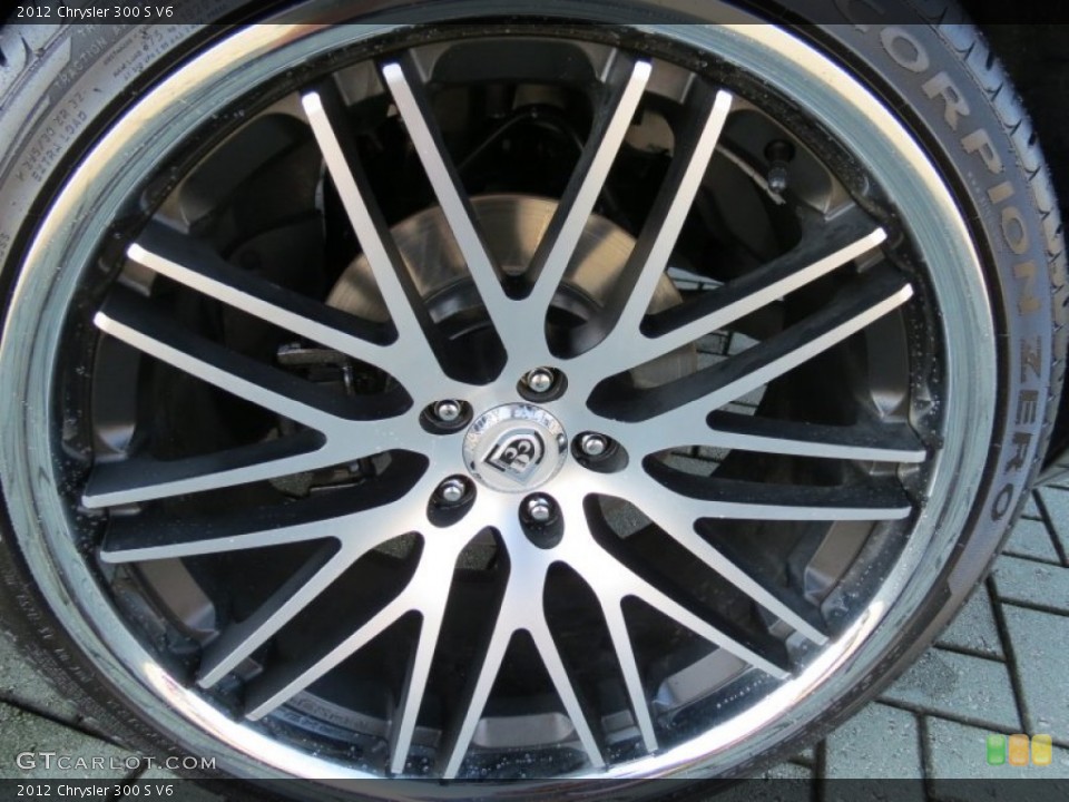 2012 Chrysler 300 Custom Wheel and Tire Photo #83550198