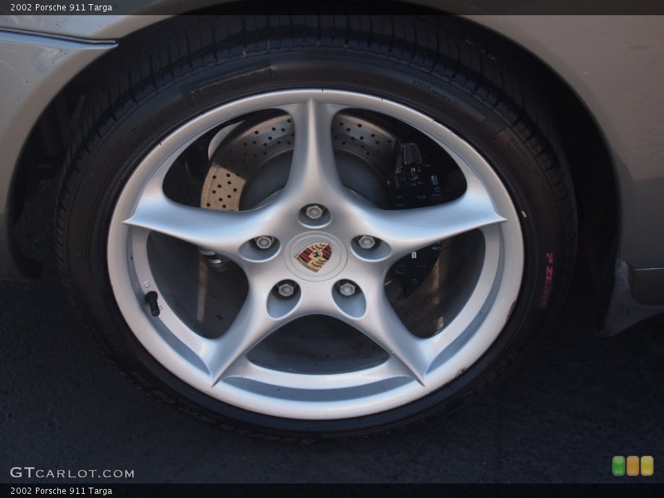 2002 Porsche 911 Targa Wheel and Tire Photo #83551683