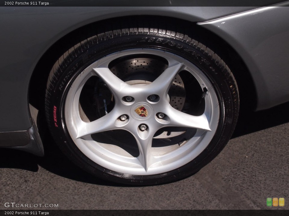 2002 Porsche 911 Targa Wheel and Tire Photo #83551776