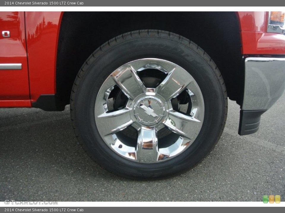 2014 Chevrolet Silverado 1500 LTZ Crew Cab Wheel and Tire Photo #83551974