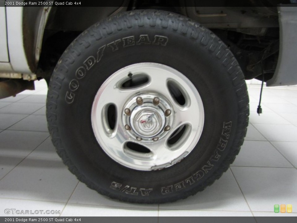 2001 Dodge Ram 2500 ST Quad Cab 4x4 Wheel and Tire Photo #83552103