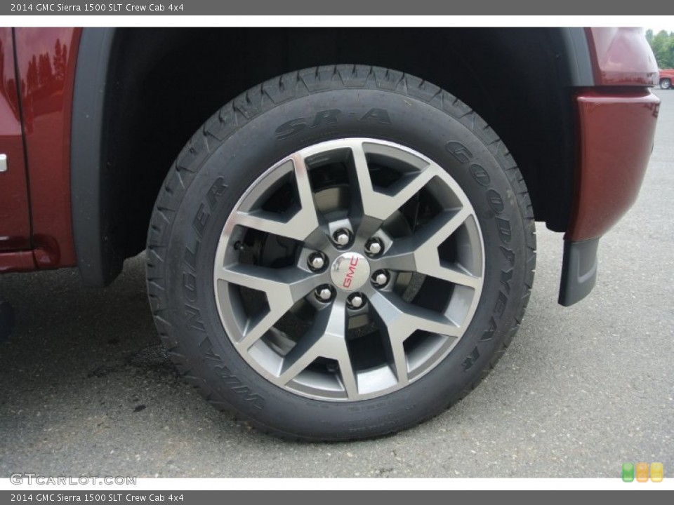 2014 GMC Sierra 1500 SLT Crew Cab 4x4 Wheel and Tire Photo #83553573