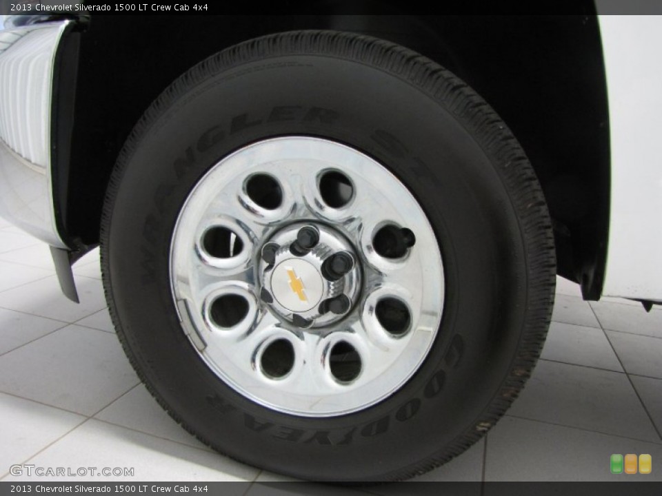 2013 Chevrolet Silverado 1500 LT Crew Cab 4x4 Wheel and Tire Photo #83556009