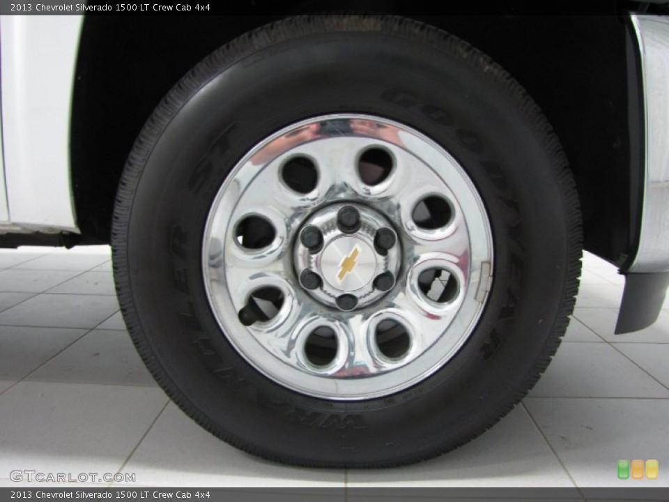 2013 Chevrolet Silverado 1500 LT Crew Cab 4x4 Wheel and Tire Photo #83556029