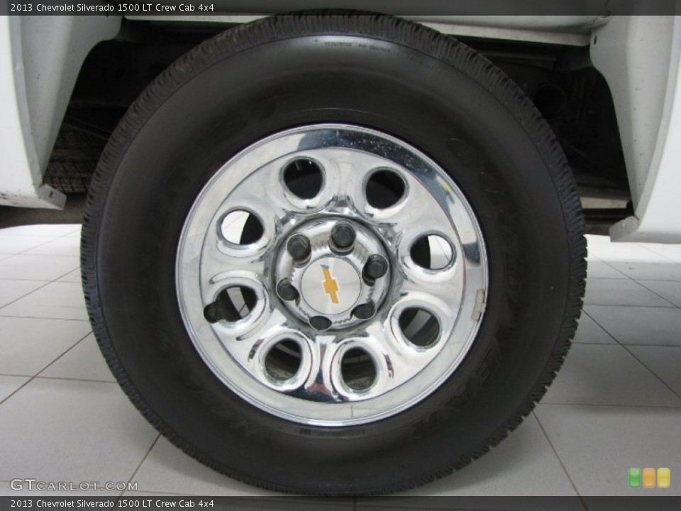 2013 Chevrolet Silverado 1500 LT Crew Cab 4x4 Wheel and Tire Photo #83556051