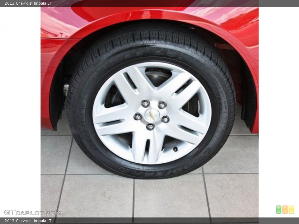 2013 Chevrolet Impala LT Wheel and Tire Photo #83556486