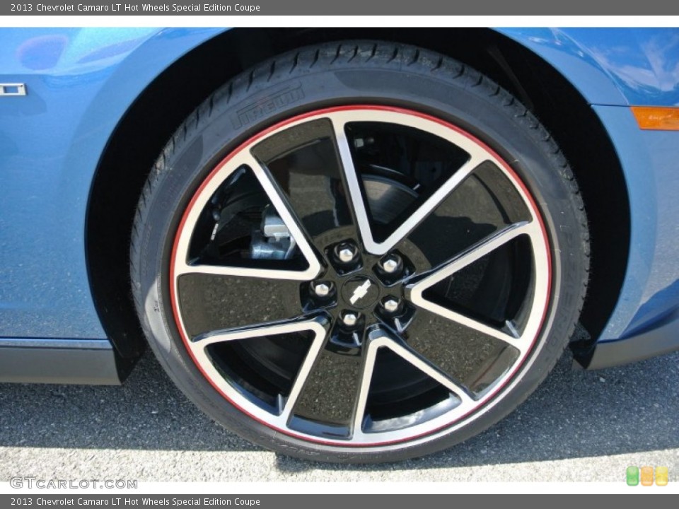 2013 Chevrolet Camaro LT Hot Wheels Special Edition Coupe Wheel and Tire Photo #83558205