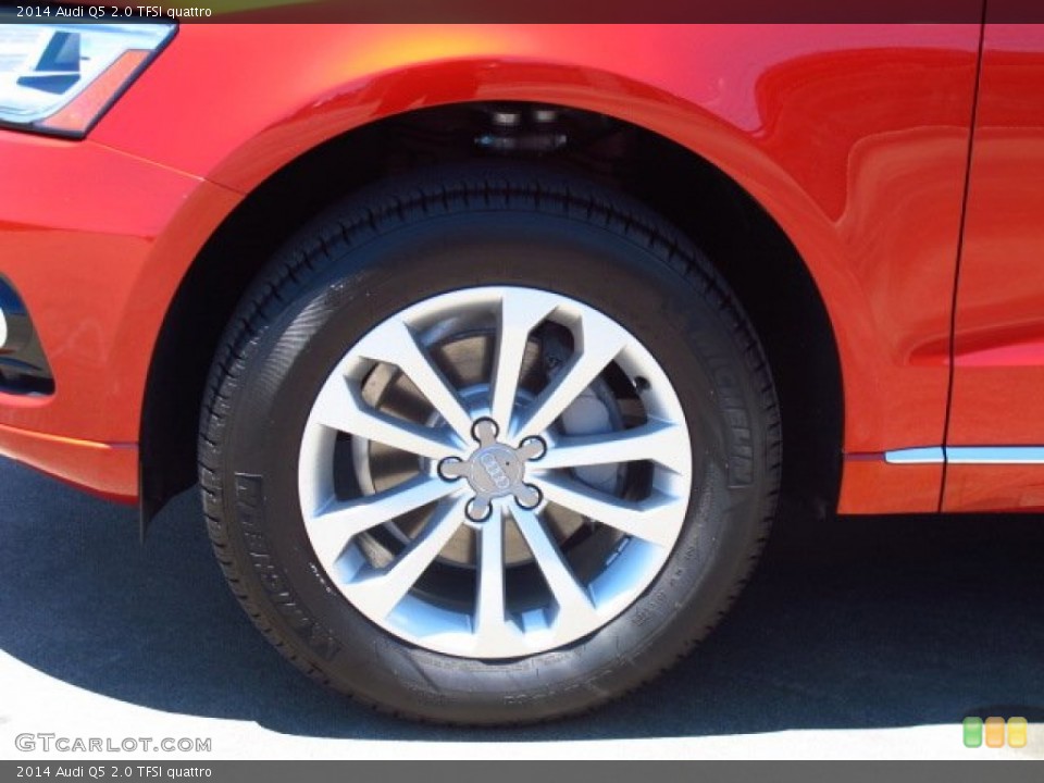 2014 Audi Q5 2.0 TFSI quattro Wheel and Tire Photo #83561343