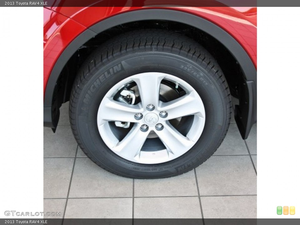 2013 Toyota RAV4 XLE Wheel and Tire Photo #83562033