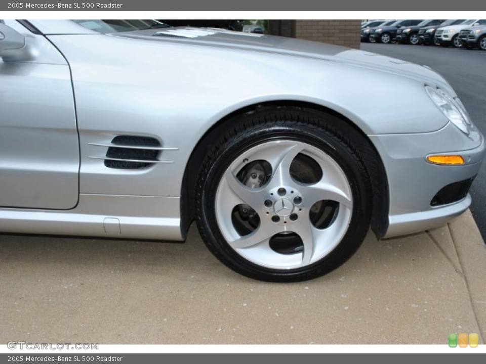 2005 Mercedes-Benz SL 500 Roadster Wheel and Tire Photo #83564595