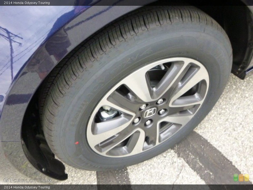 2014 Honda Odyssey Touring Wheel and Tire Photo #83565066