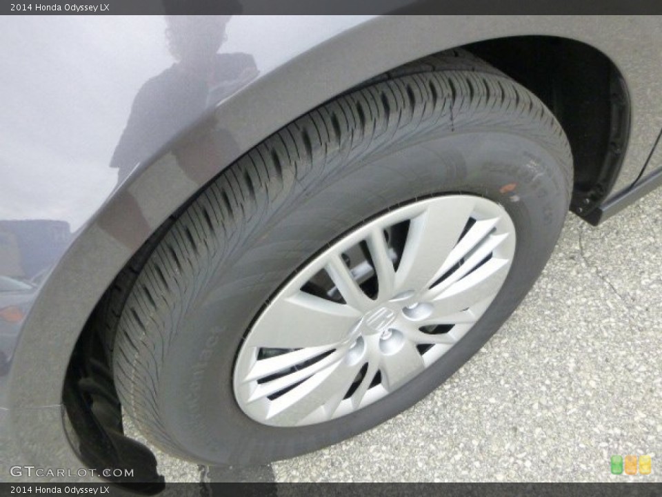 2014 Honda Odyssey LX Wheel and Tire Photo #83565960