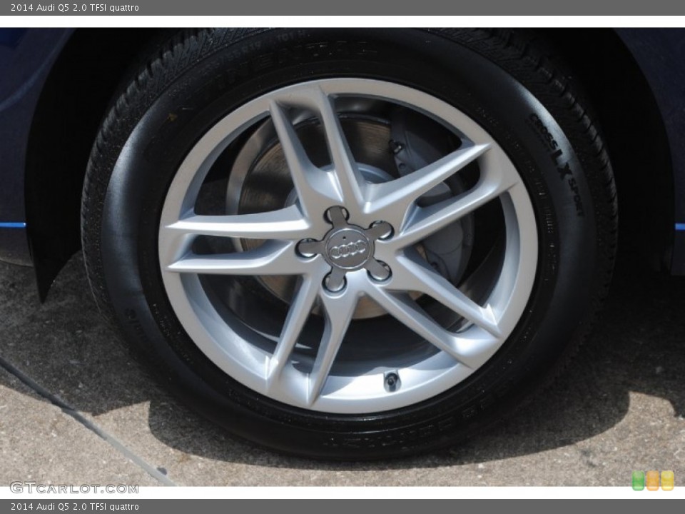2014 Audi Q5 2.0 TFSI quattro Wheel and Tire Photo #83566863