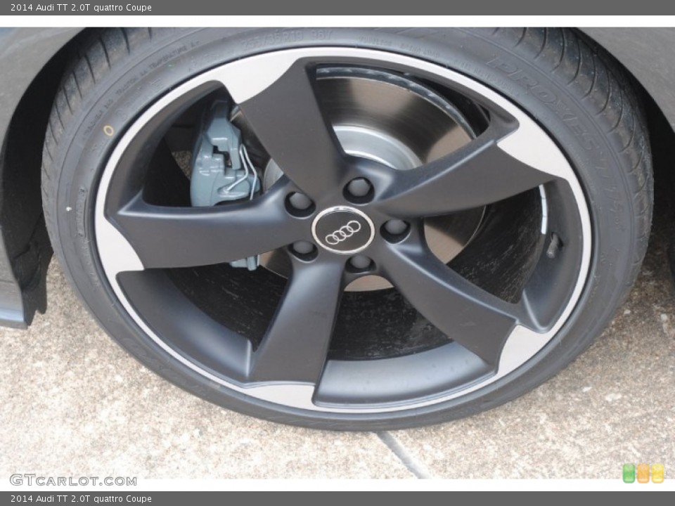 2014 Audi TT 2.0T quattro Coupe Wheel and Tire Photo #83567739