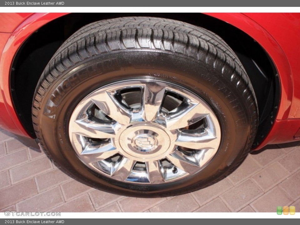2013 Buick Enclave Leather AWD Wheel and Tire Photo #83570088