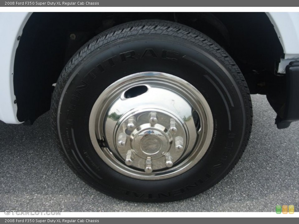 2008 Ford F350 Super Duty XL Regular Cab Chassis Wheel and Tire Photo #83573277