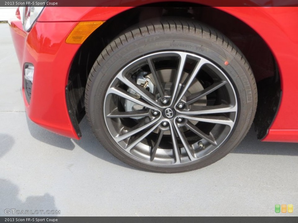 2013 Scion FR-S Sport Coupe Wheel and Tire Photo #83573628