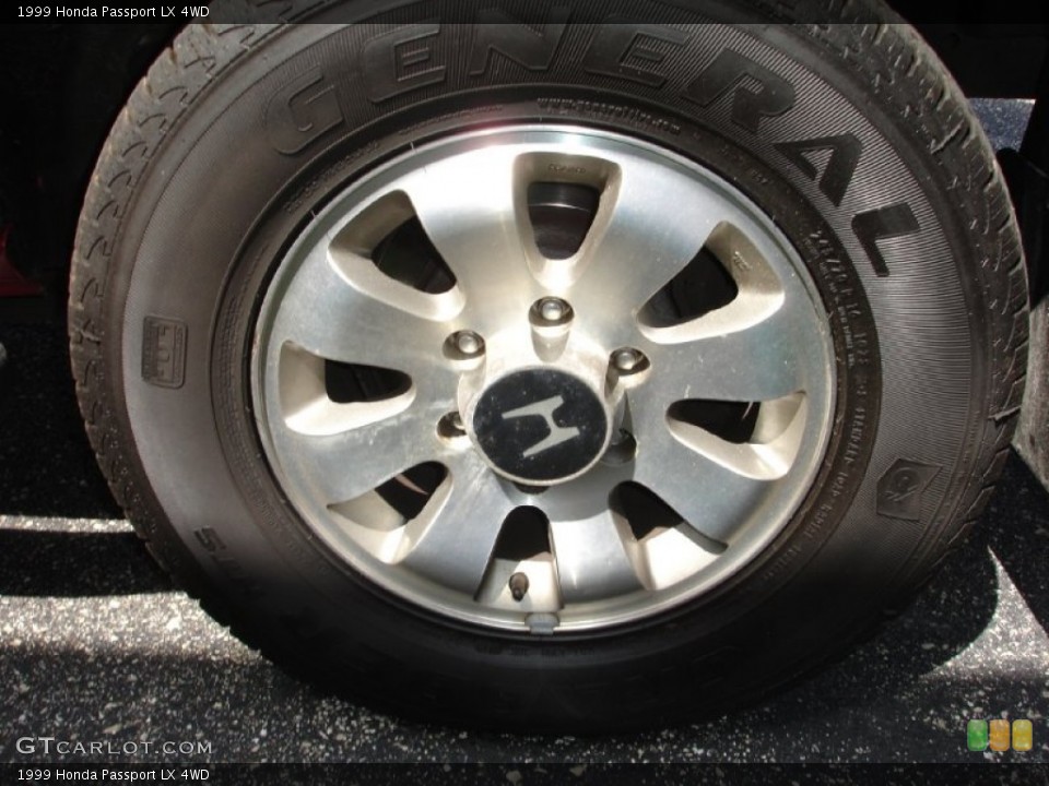 1999 Honda Passport LX 4WD Wheel and Tire Photo #83583375